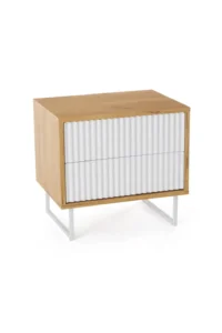 тумба прикроватная с двумя выдвижными ящиками