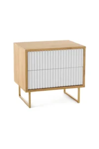 тумба прикроватная с двумя выдвижными ящиками