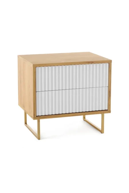 тумба прикроватная с двумя выдвижными ящиками