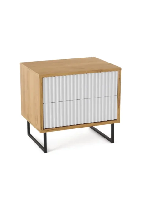 тумба прикроватная с двумя выдвижными ящиками