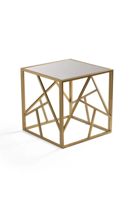 Стол журнальный квадратный стеклянный