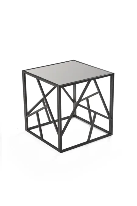 Стол журнальный квадратный стеклянный